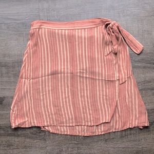 American eagle wrap mini skirt